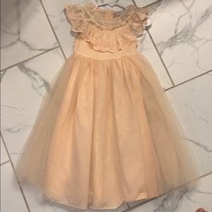 Trish Scully Child 12/18mo peach dress